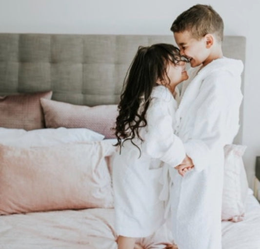 Kids Cotton Bathrobe